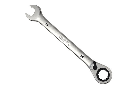 LLAVE COMBINADA CON CARRACA REVERSIBLE 20 MM CROMO VANADIO