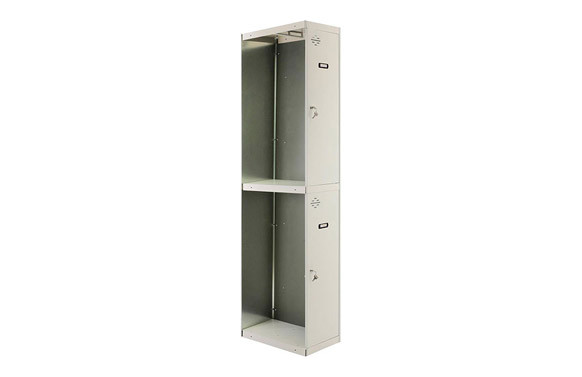 TAQUILLA DESMONTADA METALICA ADICIONAL DE 300 CON DOS PUERTAS GRIS 180 X 30 X 50 CM DESMONTADA GRIS