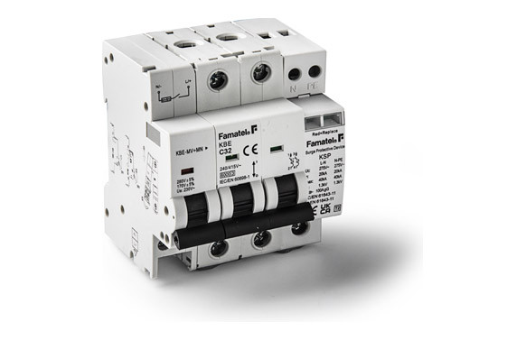 DIFERENCIAL COMBI 2 POLOS CON LIMITADOR SOBRETENSION TRANSITORIA Y PERMANENTE 25A