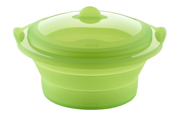 VAPORERA PLEGABLE Ã˜ 24 CM VERDE