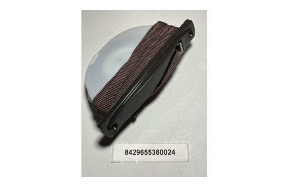 RECOGEDOR PERSIANA EMPOTRAR CINTA MARRON 14 MM