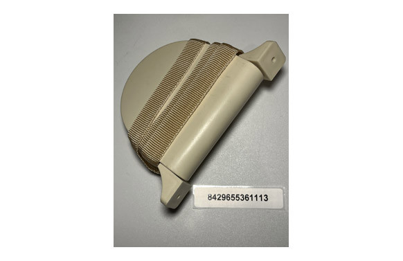 RECOGEDOR PERSIONA ABATIBLE CINTA MARFIL 20 MM