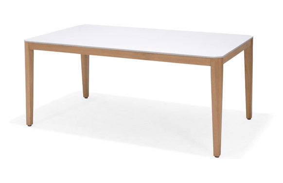 MESA DUROBOARD NORBURY 170 X 100 CM BLANCO