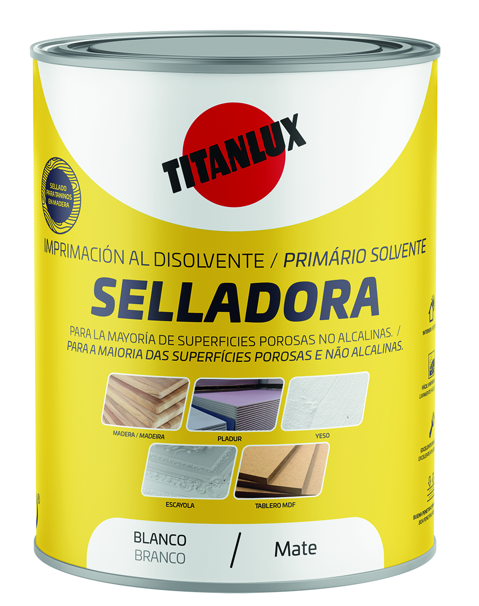 IMPRIMACION SELLADORA SINTETICA 4 L BLANCO
