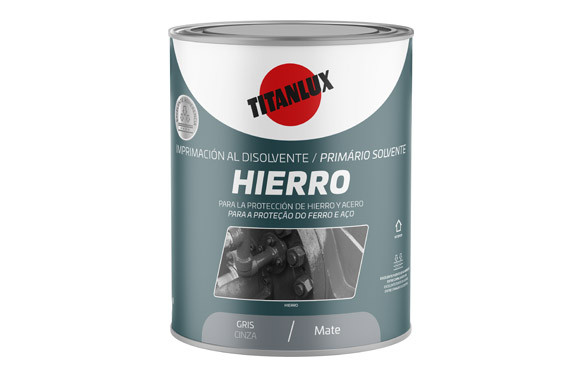 IMPRIMACION SINTETICA PARA HIERRO 750 ML GRIS