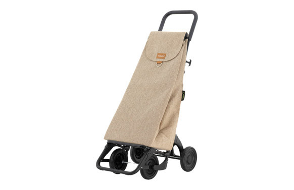 CARRO COMPRA G4P RAFIA 55 L BEIG