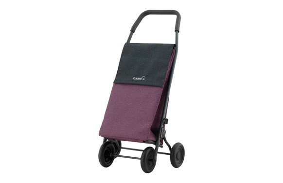 CARRO COMPRA CROSS 4R 45 L DENIM BERENJENA NEGRO