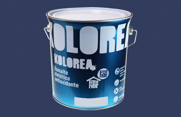 ESMALTE SINTETICO ANTIOXIDO BRILLO 4L AZUL COBALTO