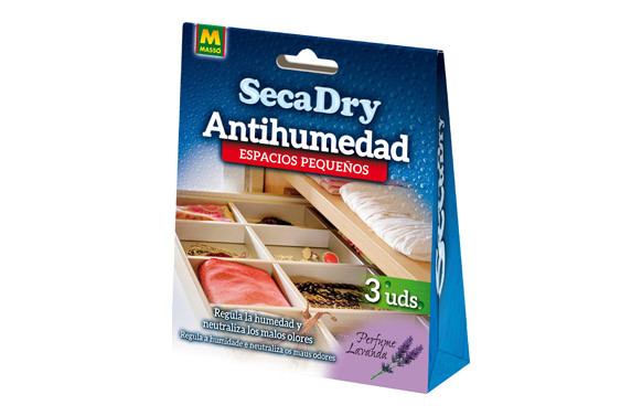 ANTIHUMEDAD BOLSA GEL 30 GR (3 UDS) SECADRY LAVANDA