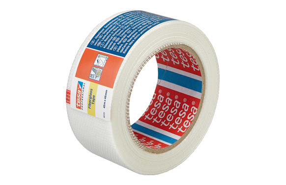CINTA JUNTAS DE FIBRA DE VIDRIO PROFESIONAL 45 M X 48 MM