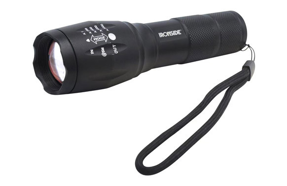 LINTERNA LED FUNCION ZOOM 400LM 3XAAA NO INCLUIDAS