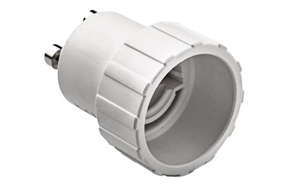 ADAPTADOR PORTALAMPARAS GU-10 A E-14