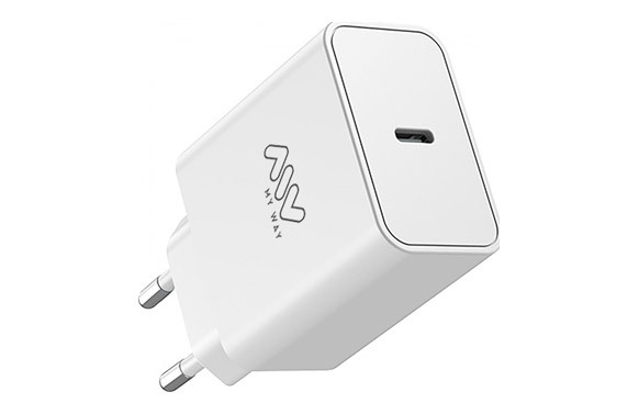 CARGADOR TIPO C PD 45W BLANCO