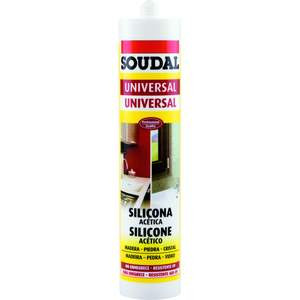 SILICONA UNIVERSAL 280 ML GRIS