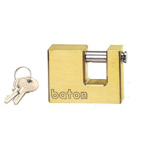 CANDADO RECTANGULAR 770A ANTIPALANCA 70 MM LATON