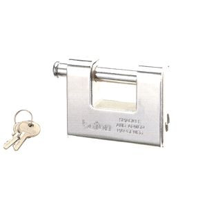 CANDADO RECTANGULAR 770R ACORAZADO ANTIPALANCA 60 MM CROMADO