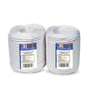 CUERDA CABLEADA NYLON Ø10 MM 100 MT BLANCO