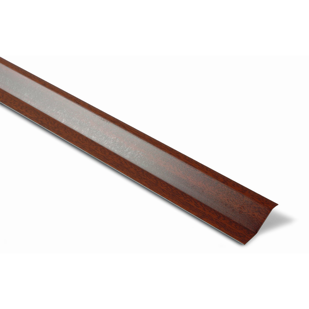 TAPAJUNTAS \"CERAMICA\" INOX ADHESIVO 4,0X100CM MADERA OSCURA
