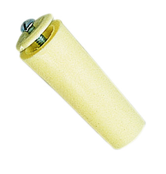 TOPE PERSIANA CON TORNILLO 40MM MARFIL