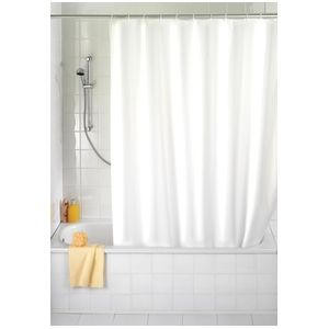 CORTINA BAÑO BLANCO 180X200CM POLIESTER 