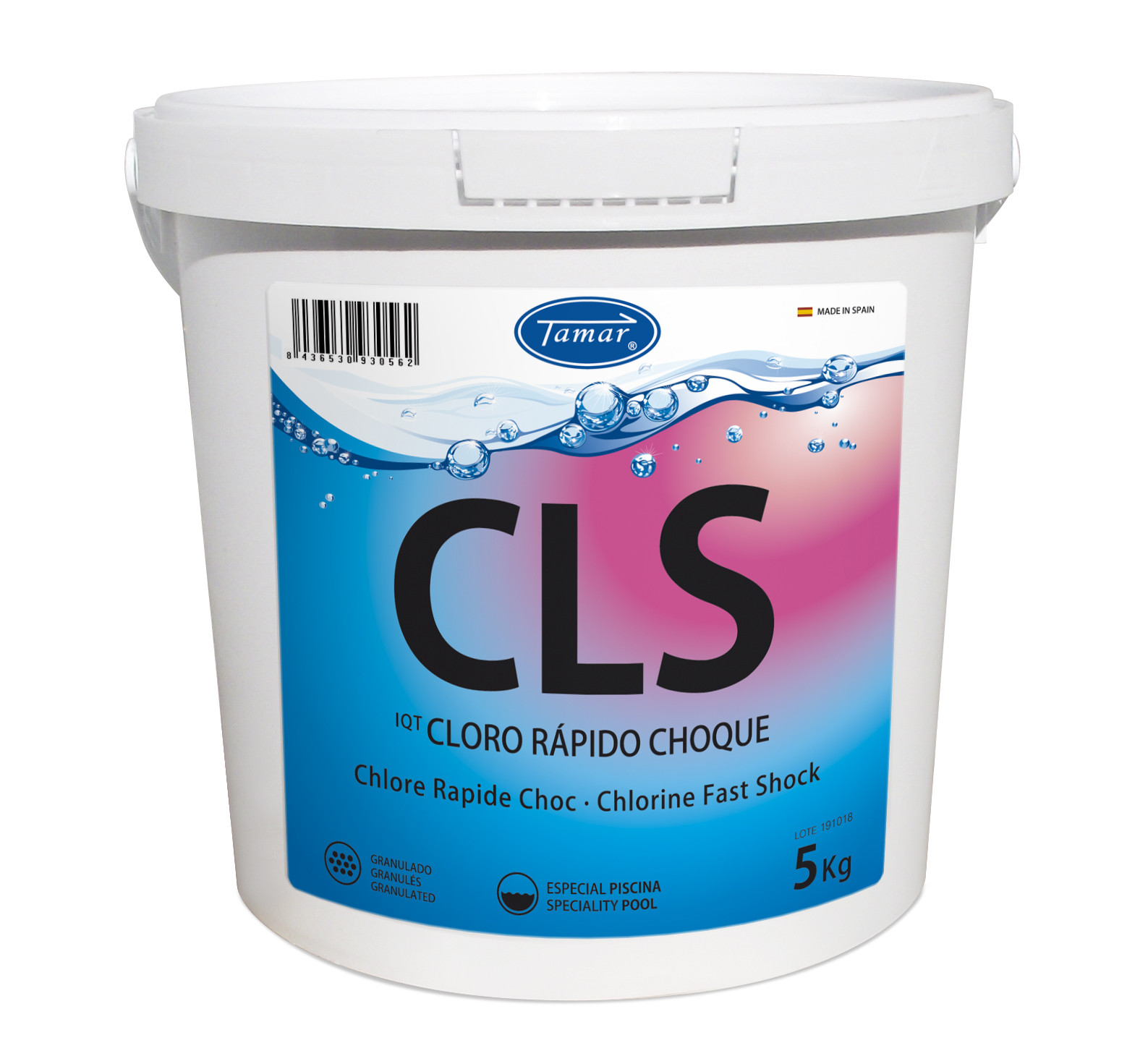 CLORO CHOQUE GRANO 5KG TAMAR 