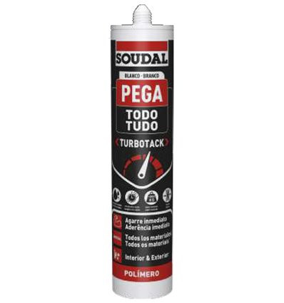 ADHESIVO MONTAJE PEGA TODO TURBOTACK 290 ML BLANCO