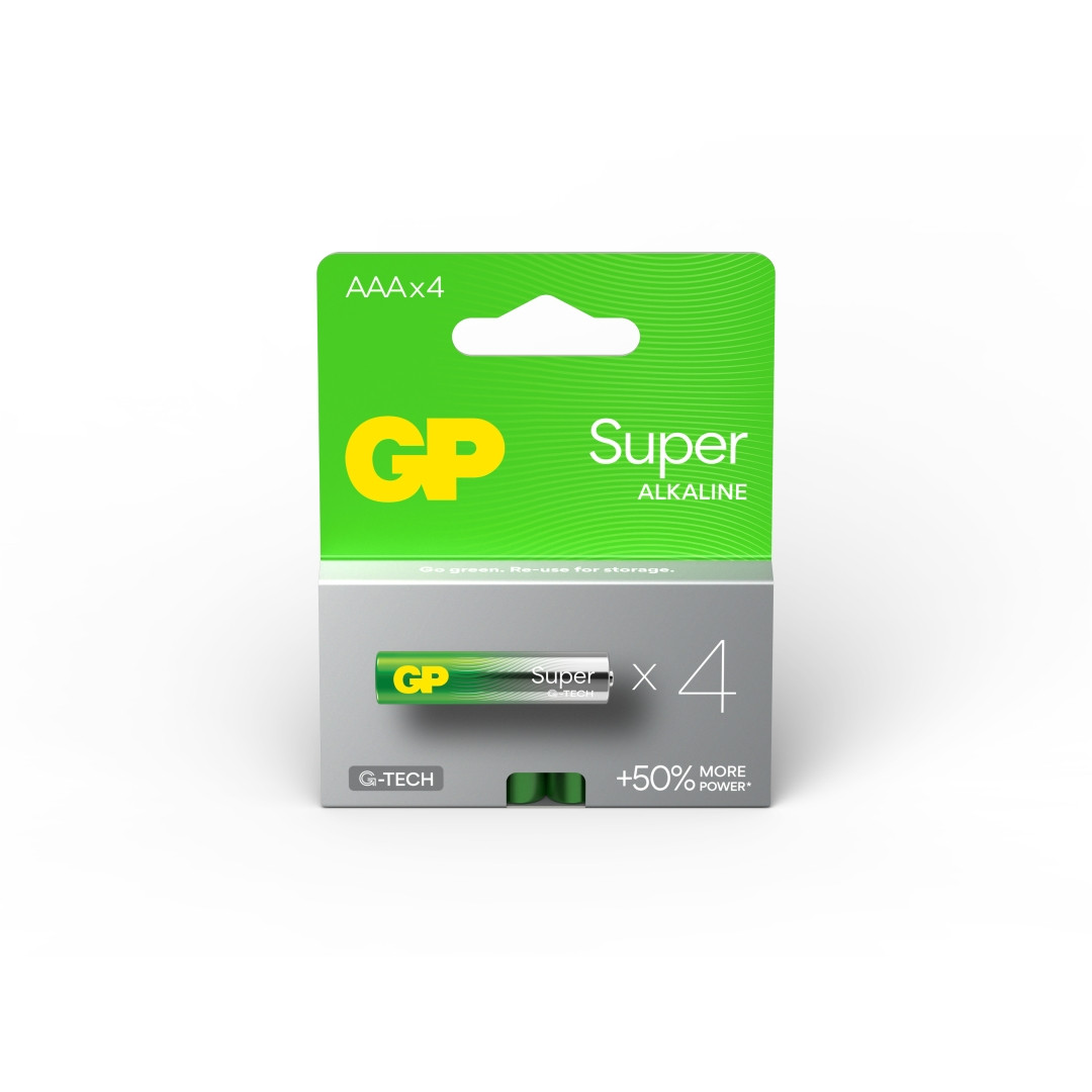 PILA ALCALINA SUPER LR03 AAA 4 UNID