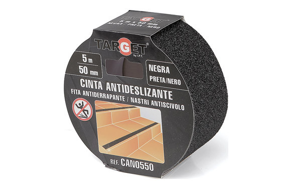 CINTA ANTIDESLIZANTE 5 M X 50 MM NEGRO