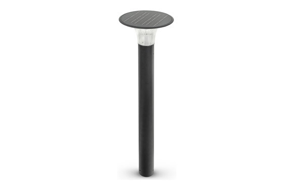 APLIQUE LED SOLAR GOLIAT COLUMNA 2200 LM C/SENSOR PRESENCIA HASTA 80M2 Y 15H IP65 3000K 4000K