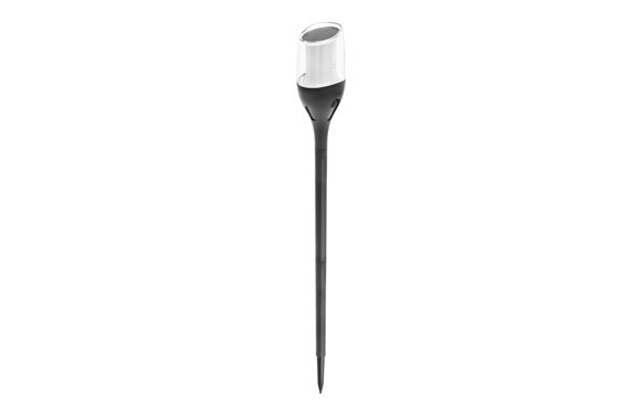 BALIZA SOLAR OLIMPIA CON EFECTO LLAMA 55LM 1600K SENSOR CREPUSCULAR