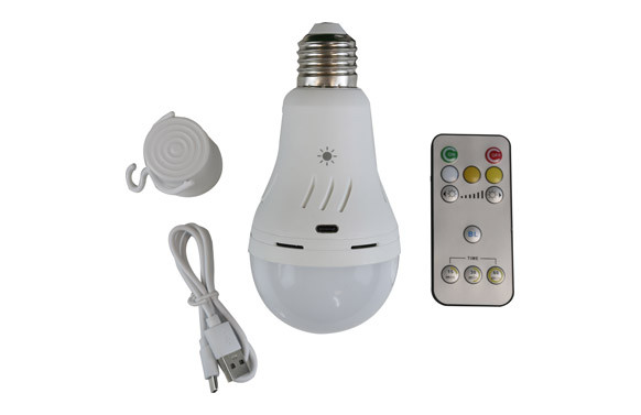 BOMBILLA PORTATIL LED RECARGABLE/EMERGENCIA 500LM 6W 3000/4000/6000K CARGA USBC CASQ/INCLUIDO