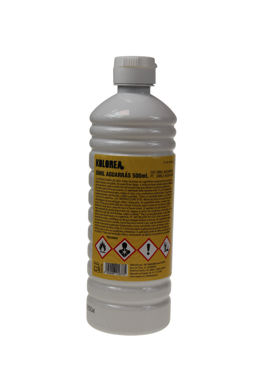 SUSTITUTO AGUARRAS SIN OLOR 500 ML