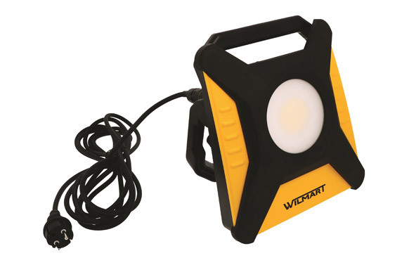 PROYECTOR LED EXTERIOR PROFESIONAL HÍBRIDO MULTIBATERÍA 18 V + CABLE 5M IP54 - IK08 - 4500 LM