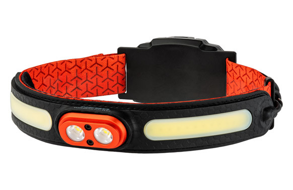 CURVBEAM 600 FLEX HEADLAMP- FRONTAL 600 LM RECARGABLE O PILAS FLEX POQER 6 MODOS DE LUZIPX4
