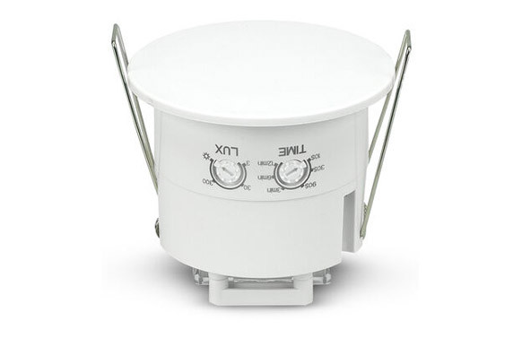 DETECTOR PRESENCIA REAL EMPOTRABLE ANGULO 360º 4 MTS REG. CREPUSCULAR