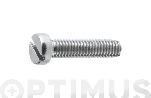TORNILLO DIN 84 CABEZA CILINDRICA CINCADO M-4 X 16 2000 UDS
