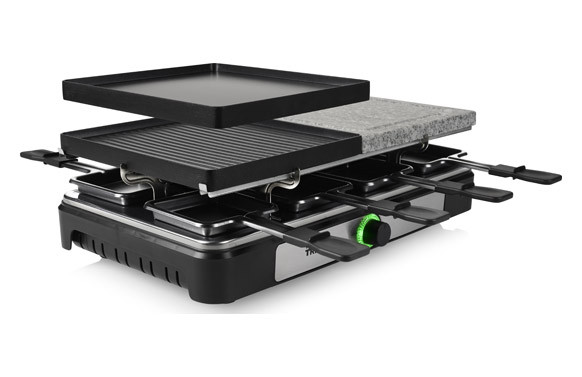 PIEDRA Y PARRILLA DE RACLETTE 8 