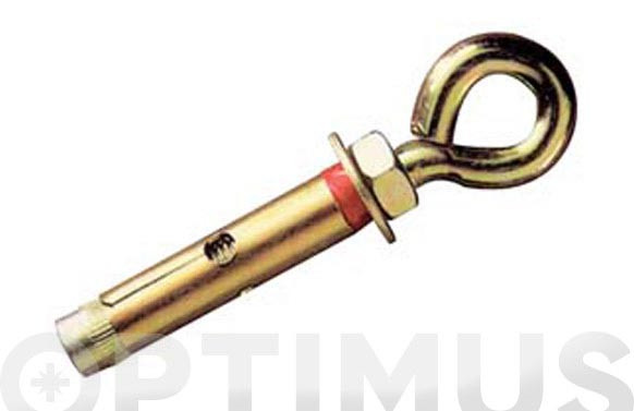 ANCLAJE REFORZADO ARGOLLA M 8 X 60 MM Ø10 MM 100UDS