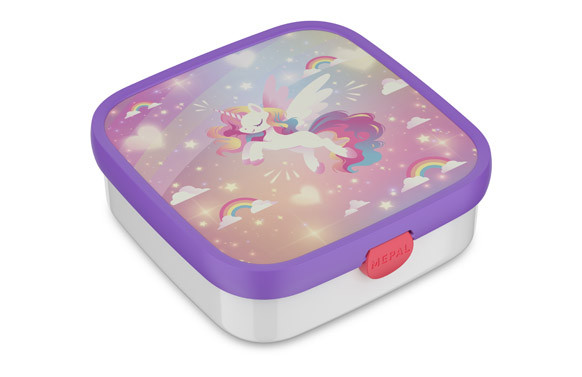 CONTENEDOR LUNCH BOX BENTO CAMPUS GRANDE UNICORN GLOW