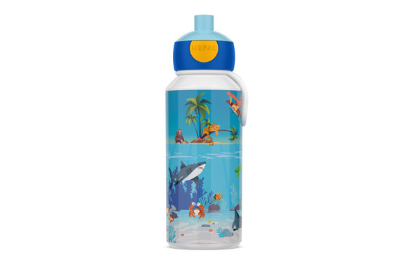 BOTELLA POP-UP CAMPUS 400 ML TROPICAL OCEAN