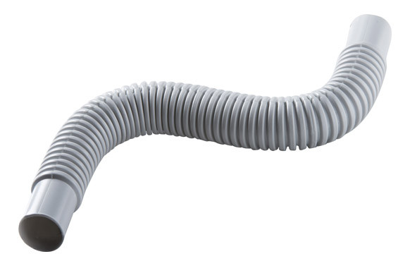 CURVA FLEXIBLE PVC GRIS 10 UNID Ø25MM
