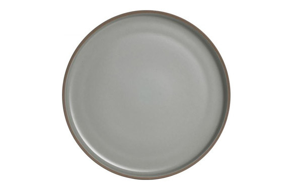PLATO LLANO GRES MATE AZUL CELESTE 26X26X2,7CM