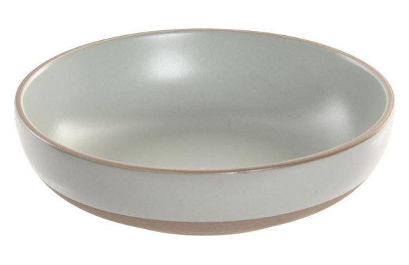 PLATO HONDO GRES MATE AZUL CELESTE 18,5X18,5X5CM