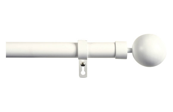 BARRA CORTINA KIT BLANCO 110-200CM