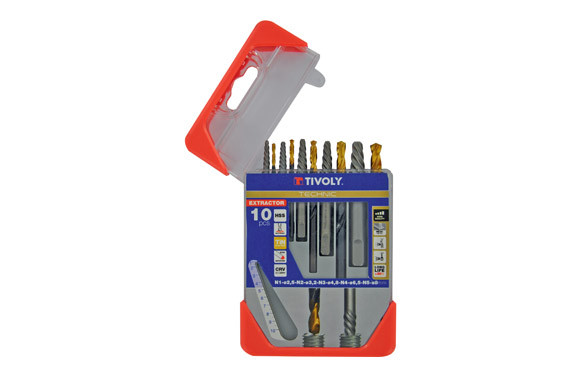 EXTRACTOR TORNILLOS TECHNIC SET 10 PIEZAS
