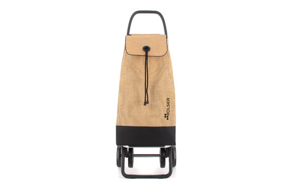 CARRO COMPRA 4 RUEDAS I-MAX YUTE BI 4 NATURAL/NEGRO