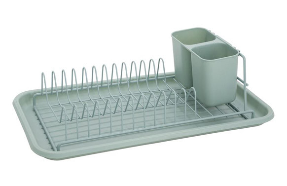 ESCURREPLATOS PLEGABLE VERDE MENTA