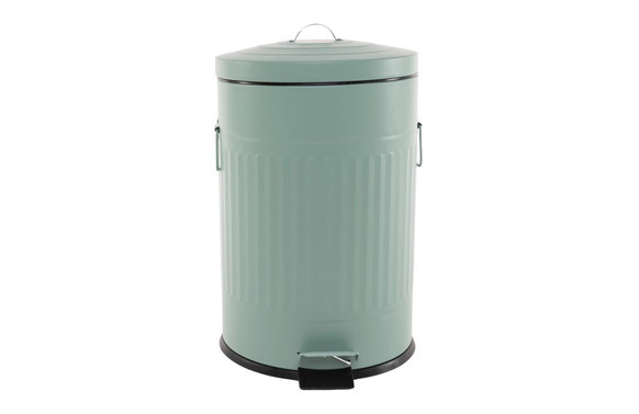 CUBO BASURA VINTAGE 20L VERDE MENTA