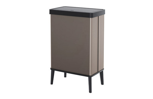 CUBO RECTANGULAR IML CON PATAS VERTO 54L NUDE ROSA