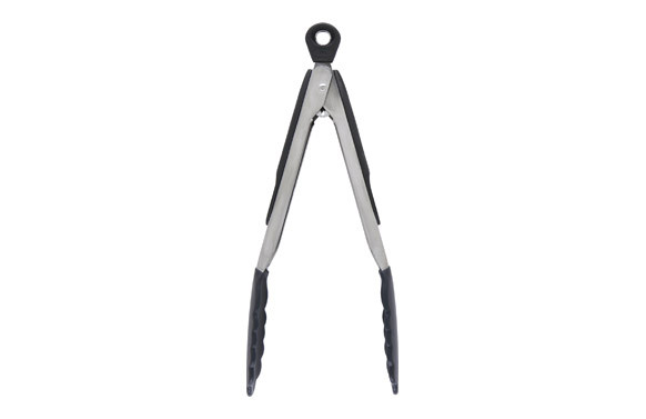PINZAS DE COCINA INOX Y SILICONA 23CM